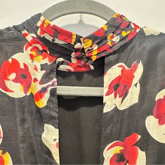 100% Silk Aryn K Shift Dress Size Small - Picture 4 of 9